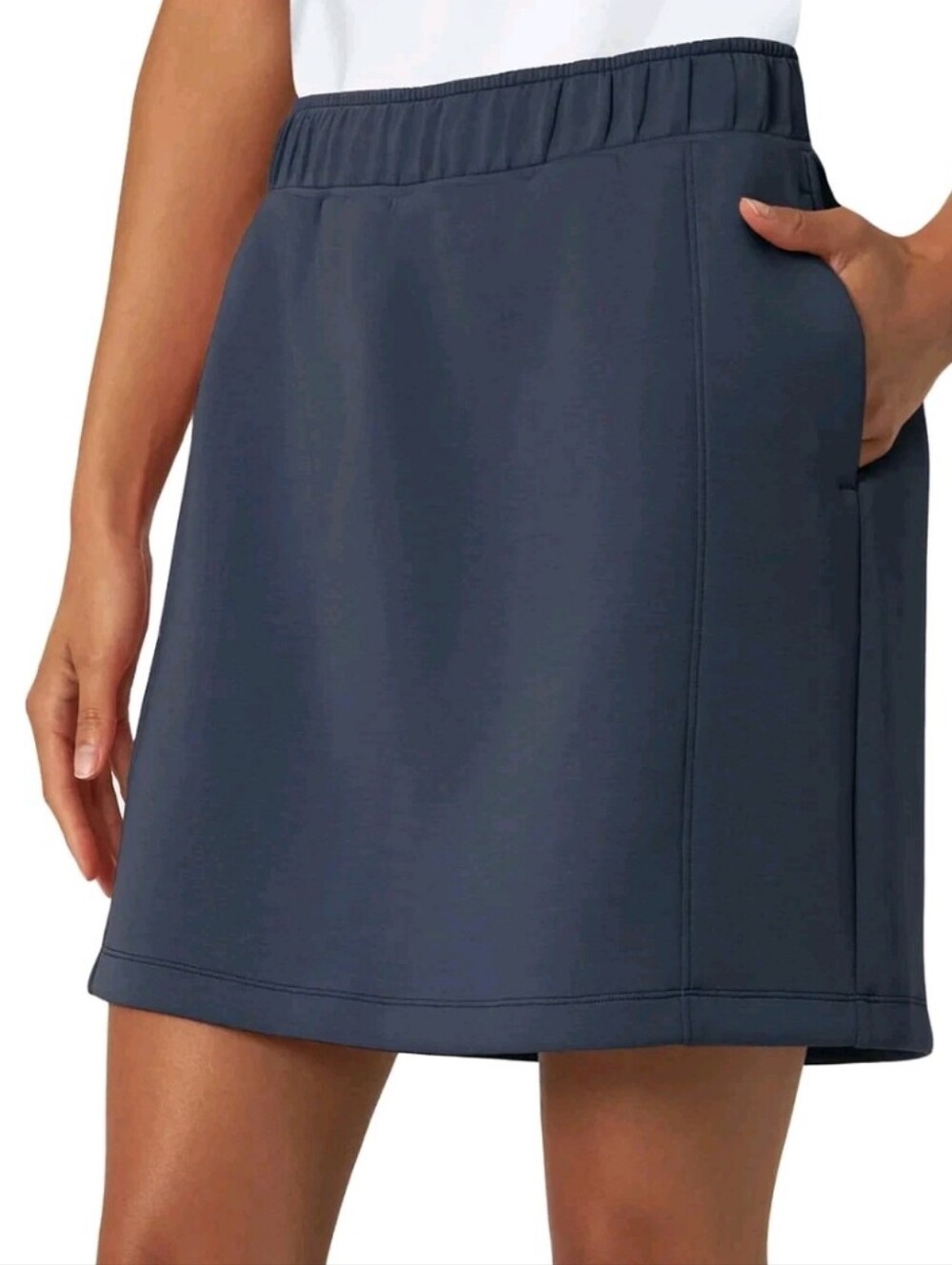 Women's High Rise Walking Skort - Mondetta - Blue - XXL